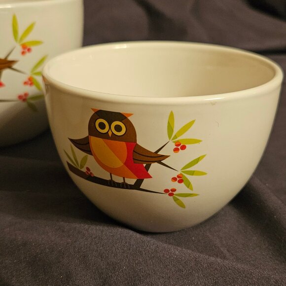 Signature Collection 3Pc Owl Nesting Bowl Set (item #2743) - Picture 4 of 6